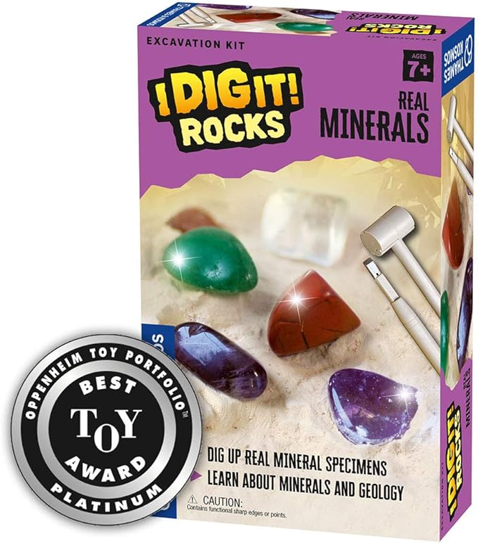 I Dig It! Rocks - Real Minerals Excavation Kit