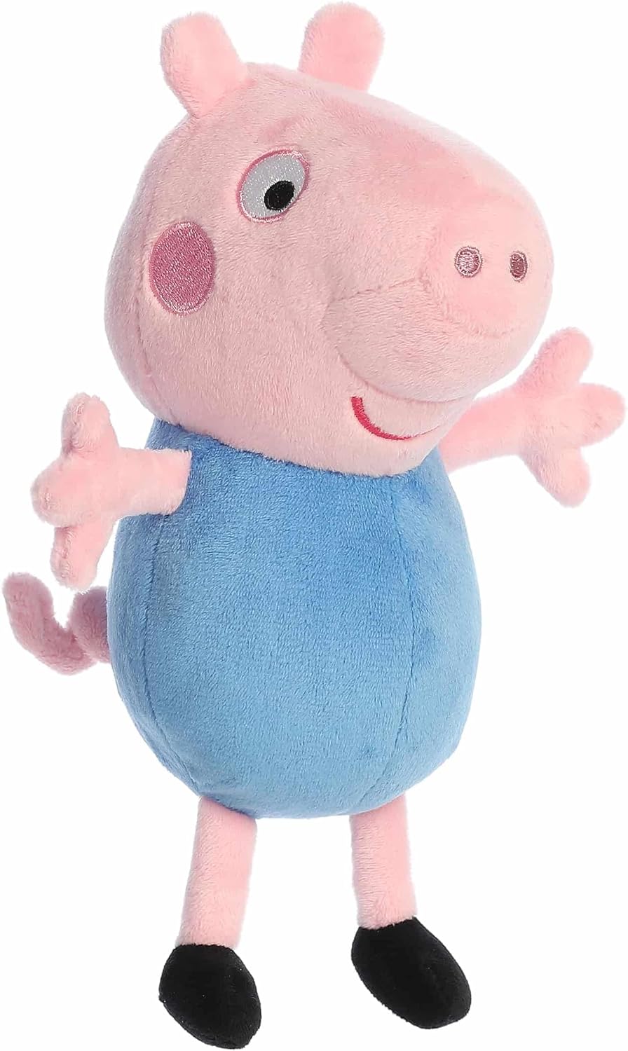 Aurora George Pig Plush Toy 8"