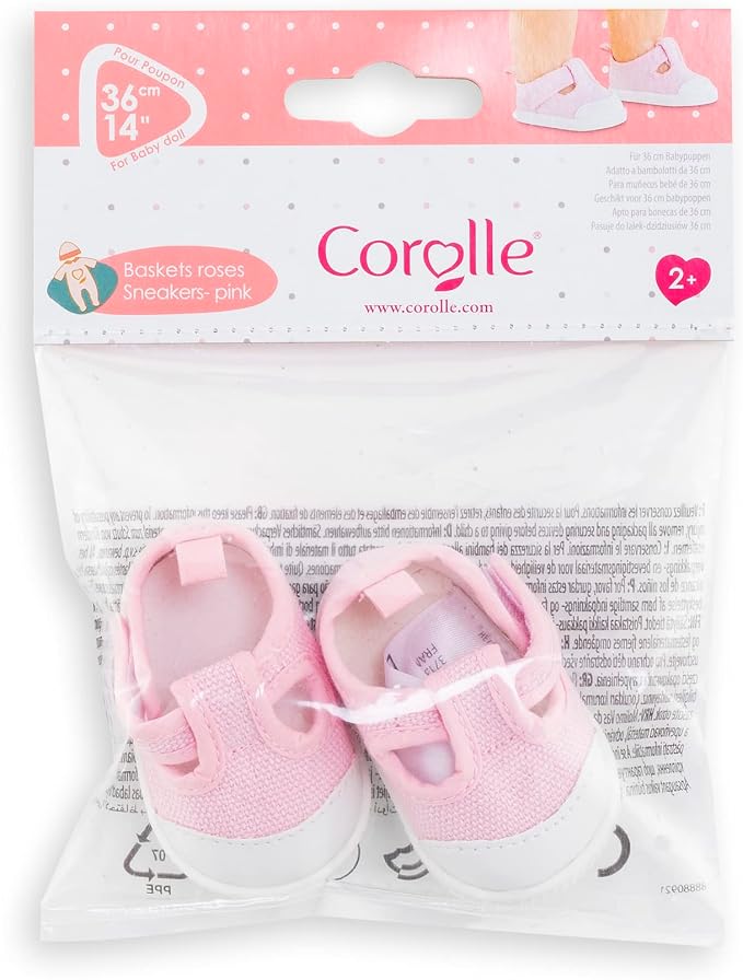 Corolle Sneakers Pink Grenadine for 14" Doll