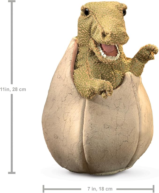 Folkmanis - Dinosaur Egg Hand Puppet