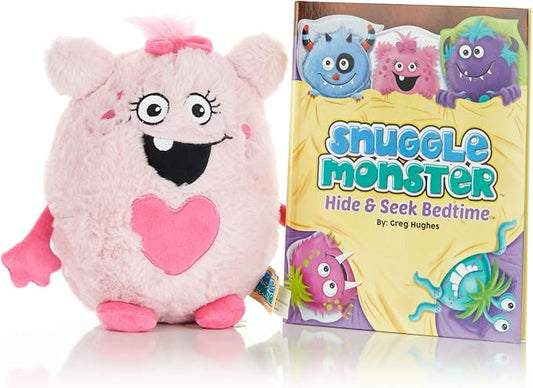 Snuggle Monster Hide & Seek Bedtime - Pink Monster