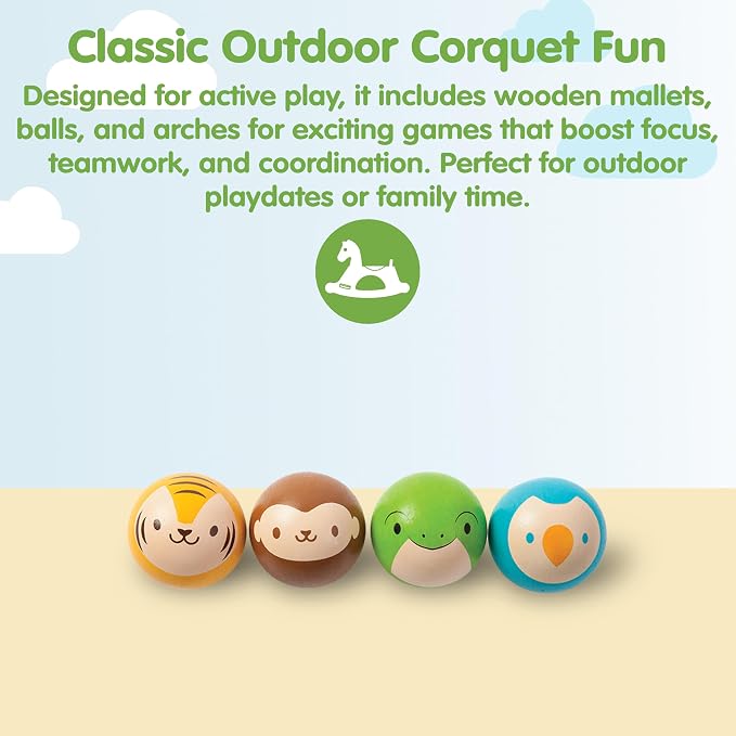 Plan Toys Croquet Set