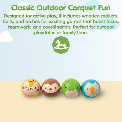 Plan Toys Croquet Set