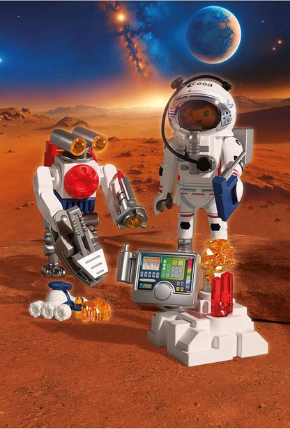 ESA: Astronaut with Robot