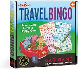 eeBoo Travel Bingo