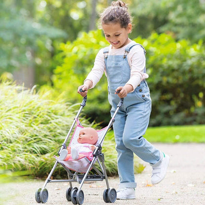 Corolle Umbrella Stroller for 14”, 17’, and 20” Dolls - Little Pickles Toy Store