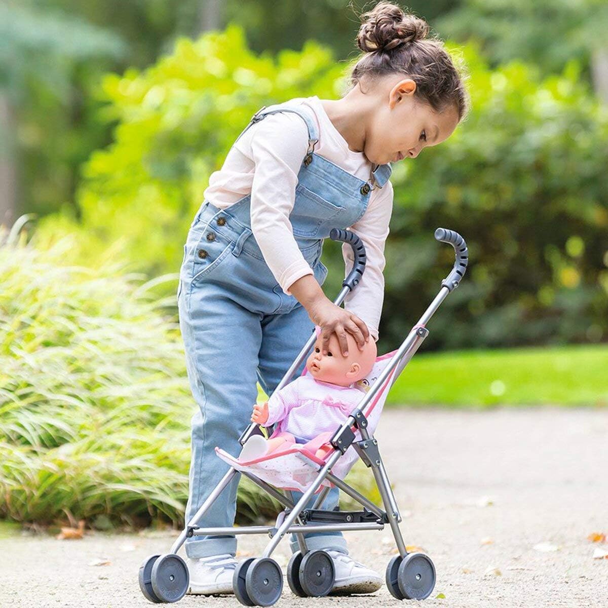 Corolle Umbrella Stroller for 14”, 17’, and 20” Dolls