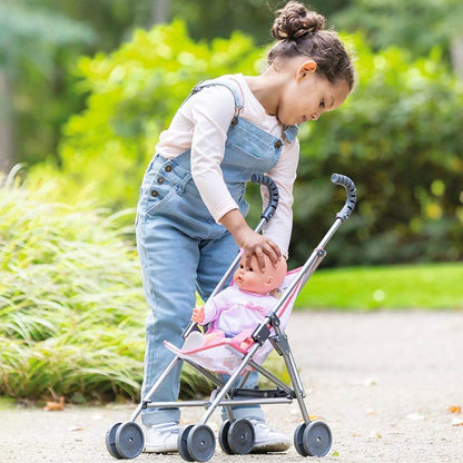 Corolle Umbrella Stroller for 14”, 17’, and 20” Dolls - Little Pickles Toy Store