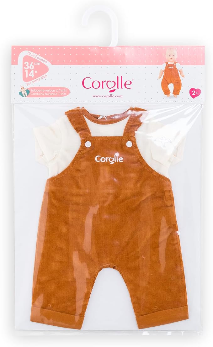 Corolle T-Shirt & Overalls 14"