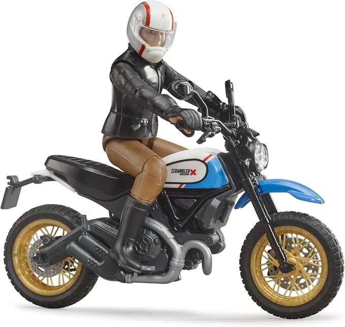 Scrambler Ducati Desert Sled with Driver