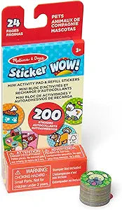 Sticker WOW! Mini Activity Pad & Refill Stickers - Pets