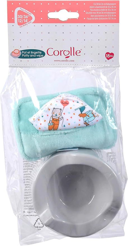Corolle Bb12" Potty & Wipe