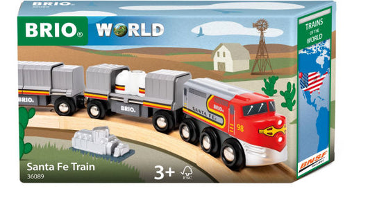 Trains of the World – Santa Fe Train US