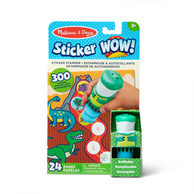 Sticker WOW! Activity Pad & Sticker Stamper - Dinosaur