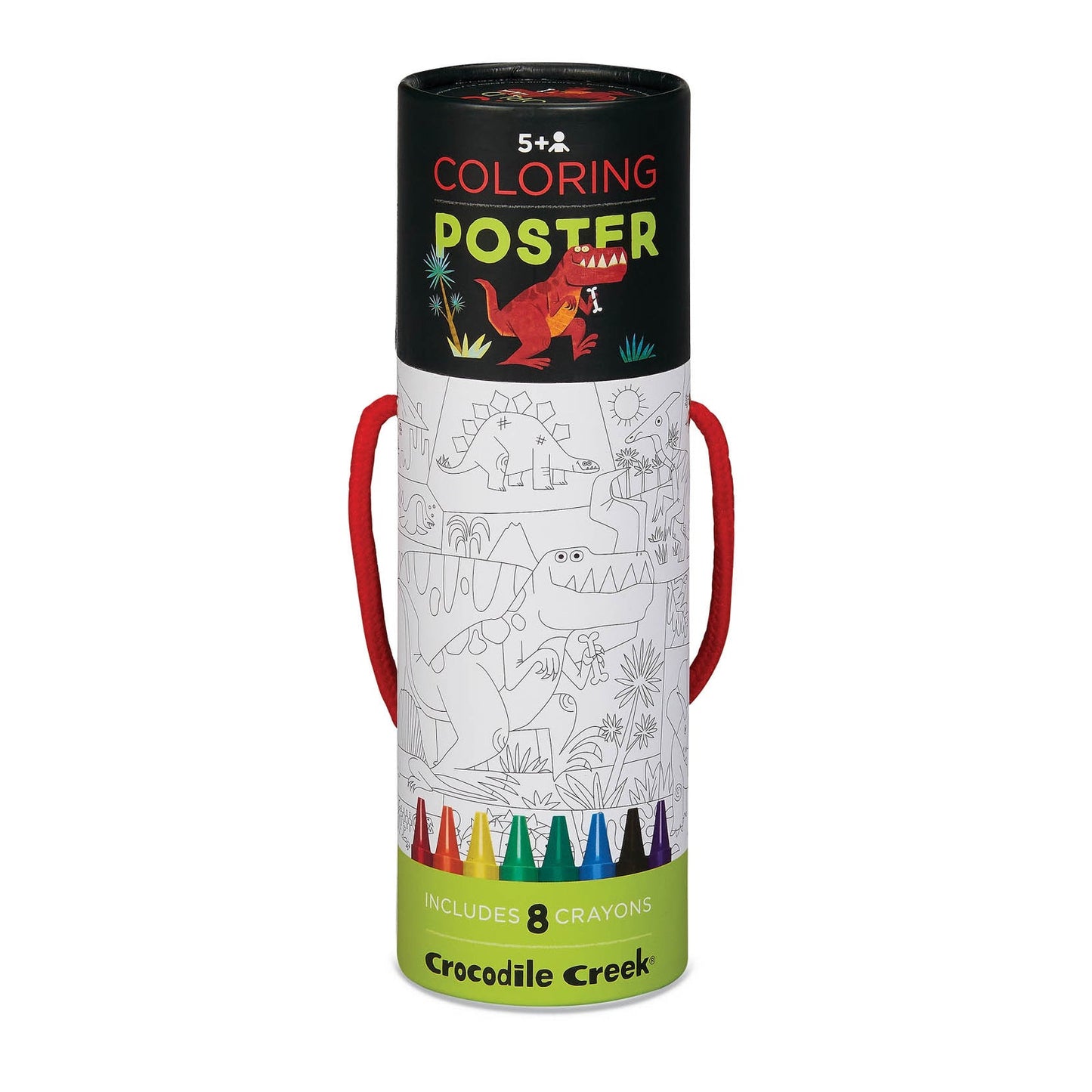 Color a Poster with Crayons