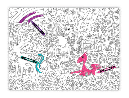 Color a Poster with Crayons - Little Pickles Toy Store