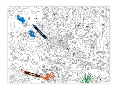 Color a Poster with Crayons - Little Pickles Toy Store