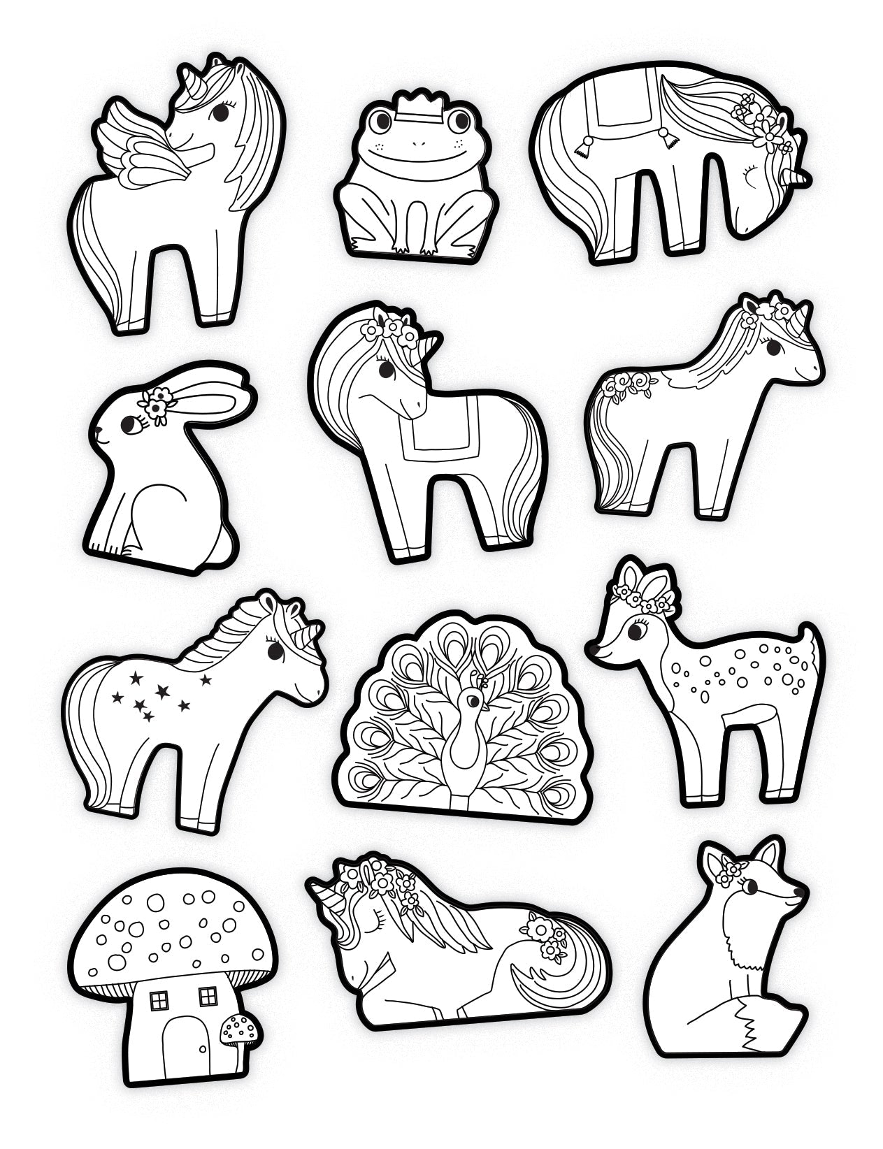 Coloring Sticker Sets