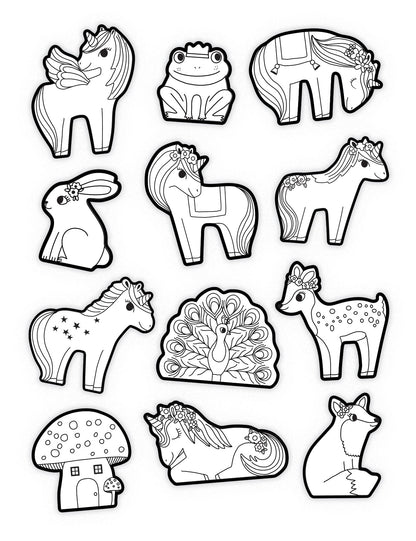 Coloring Sticker Sets - Little Pickles Toy Store