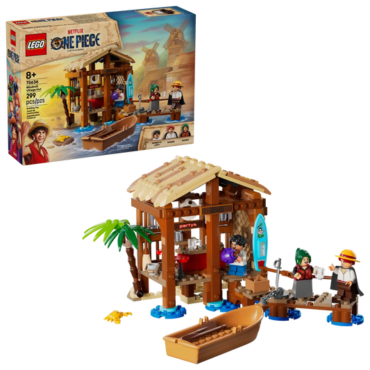 LEGO Netflix One Piece: Windmill Village Hut #75636