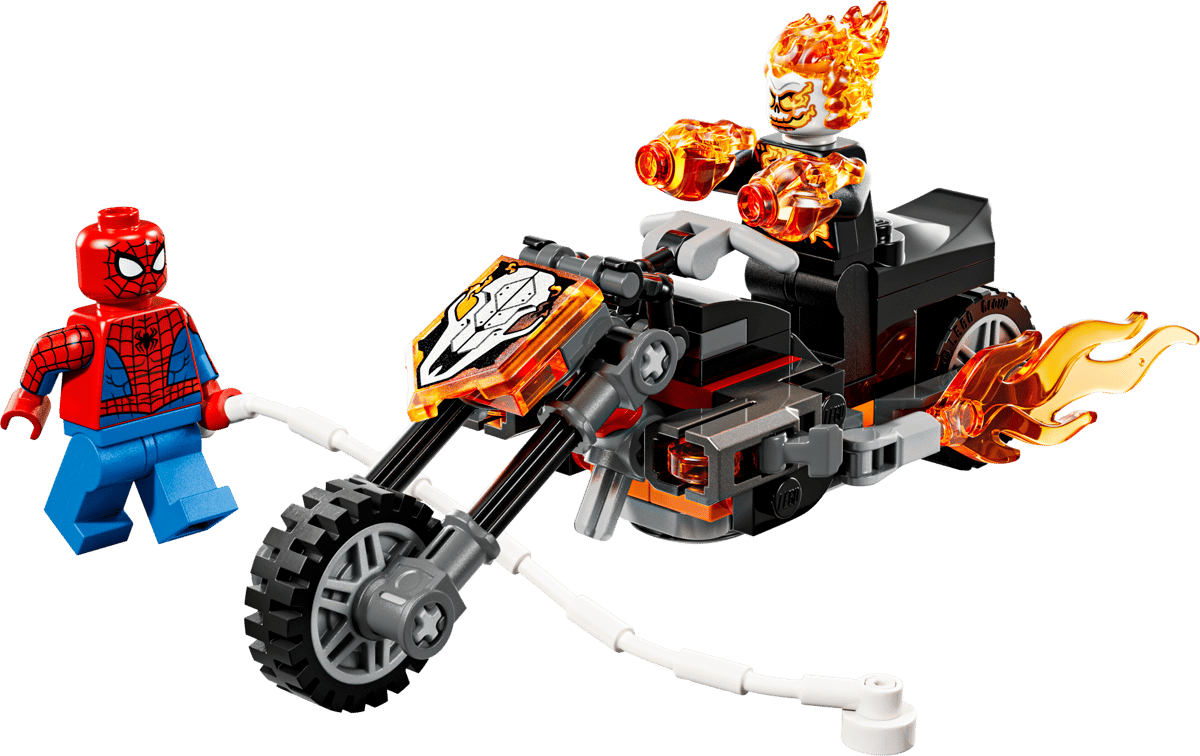 LEGO Spider-Man vs. Ghost Rider Motorcycle #76335