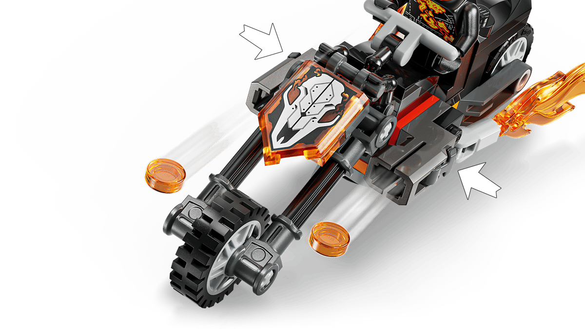 LEGO Spider-Man vs. Ghost Rider Motorcycle #76335