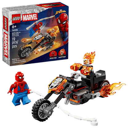 LEGO Spider-Man vs. Ghost Rider Motorcycle #76335