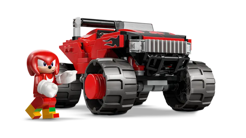 LEGO Silver's Car vs. Knuckles' Truck