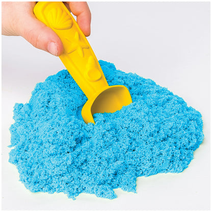 Kinetic Sand Sandbox Set, 1lb Blue Play Sand