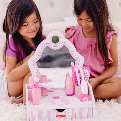 Wooden Bueaty Salon Play Set