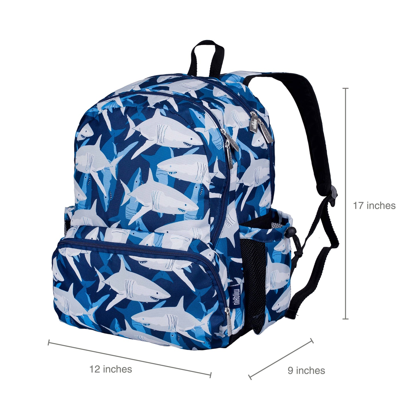 Sharks 17 Inch Backpack