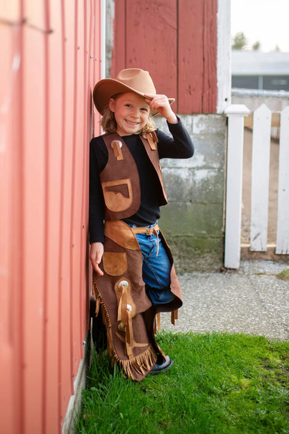 Cowboy Vest & Chaps - Little Pickles Toy Store
