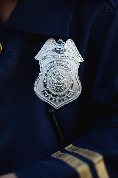 Police Officer Set with 5 Accessories, Size 3-4