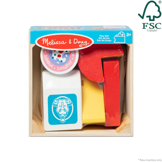 Wooden Food Groups Play Set -  Dairy