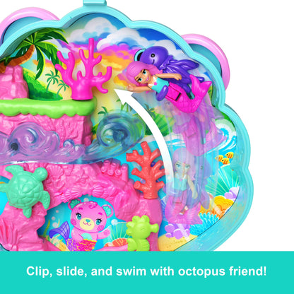 Polly Pocket Glitter Island Resort Compact