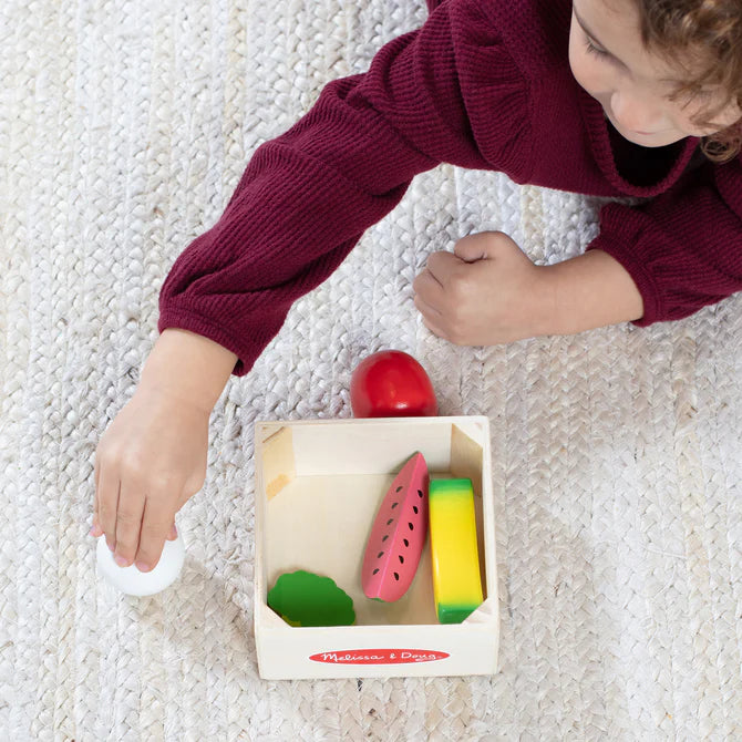 Wooden Food Groups Play Set -  Produce