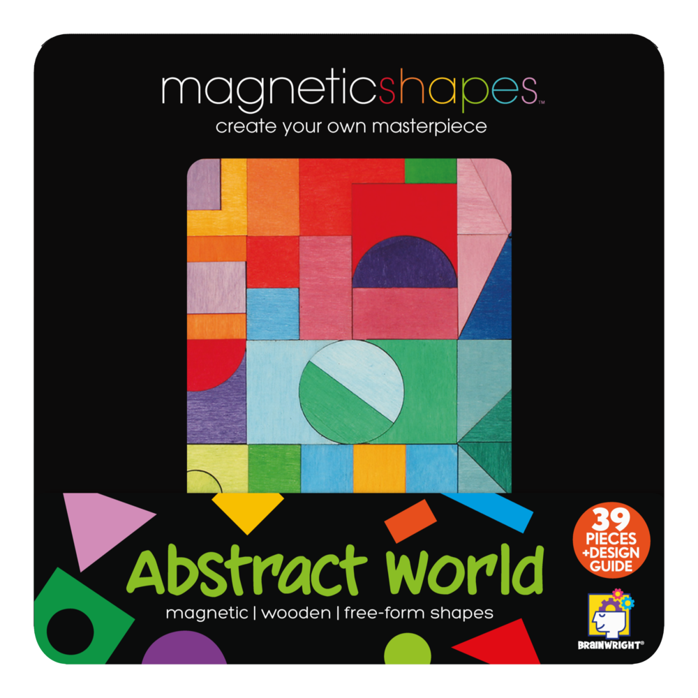 Brainwright Magnetic Shapes - Abstract World