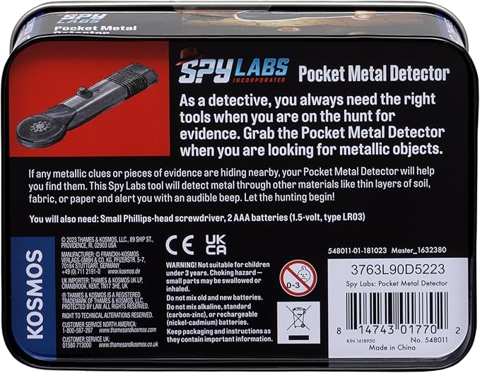 Spy Labs: Pocket Metal Detector