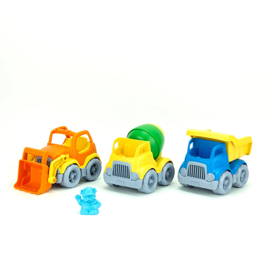 Green Toys Construction Trucks - Set of 3