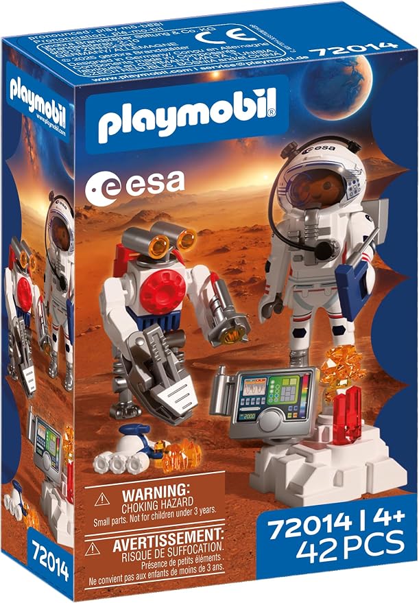 ESA: Astronaut with Robot