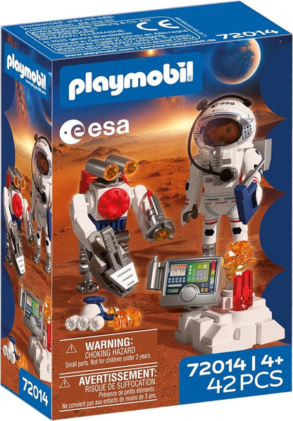 ESA: Astronaut with Robot