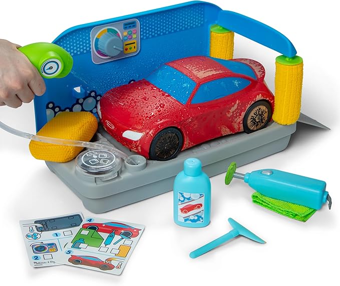 Melissa & Doug Spray & Shine Car Wash