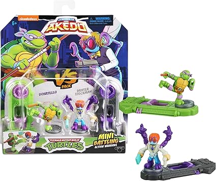 Akedo Teenage Mutant Ninja Turtles Versus Pack