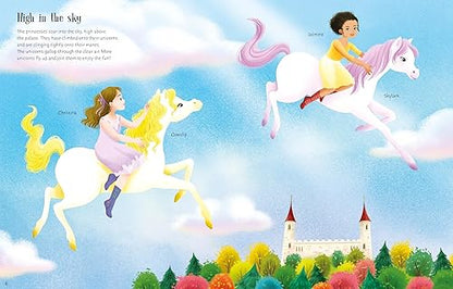 Sticker Dolly Dressing Unicorn Princesses