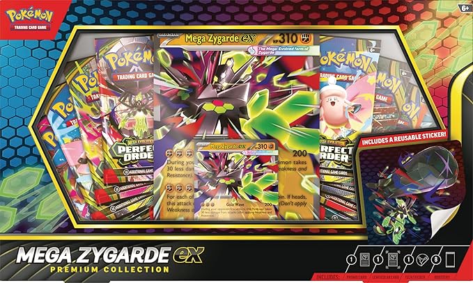 PKM: Mega Zygarde Ex Premium Collection