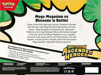 Pokemon: ME2.5: Ascended Heroes: Mega Meganium Ex Box