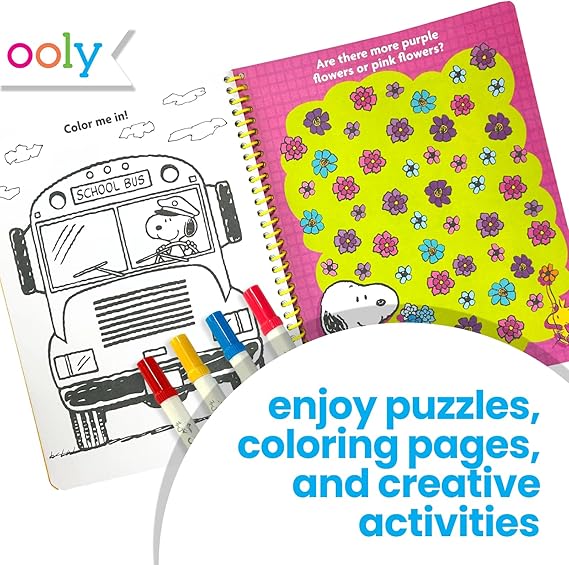 Ooly x Peanuts Activity Travel Kit