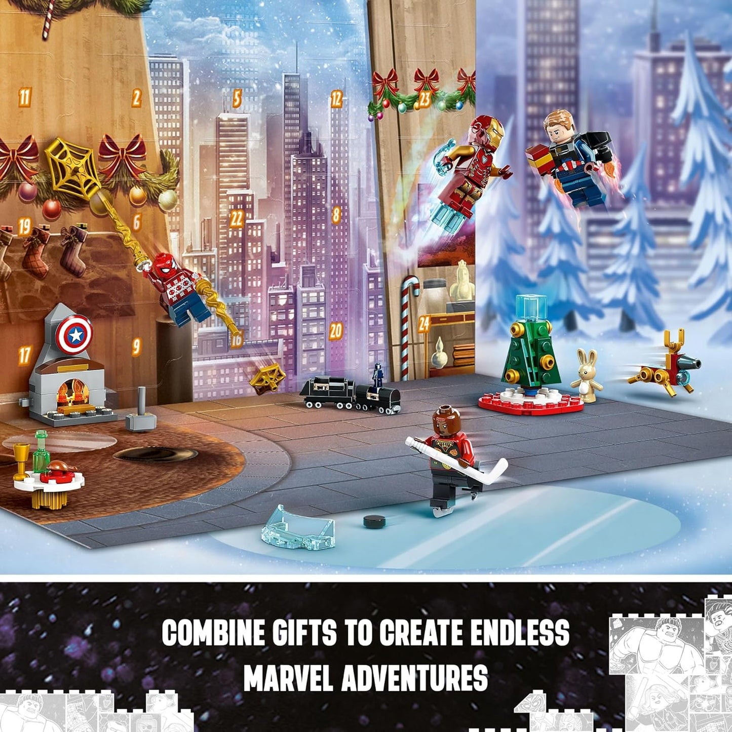LEGO Marvel: Avengers Advent Calendar 2023 #76267