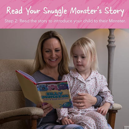 Snuggle Monster Hide & Seek Bedtime - Pink Monster