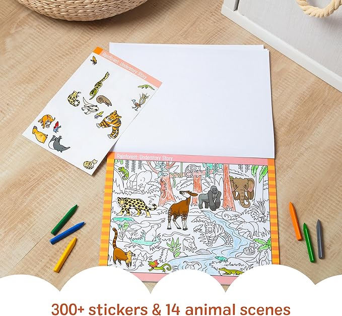 Seek & Find Sticker Pad- Animal